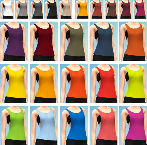  Marvin Sims: Bandeau Tank Tops