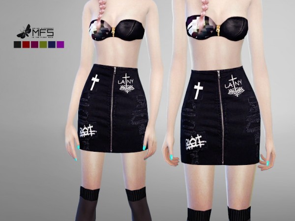  MissFortune Sims: Riot Skirt