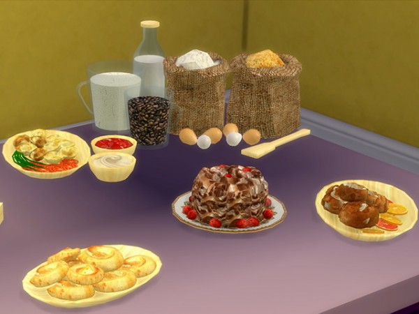  Sims Fans: Food Collections 1