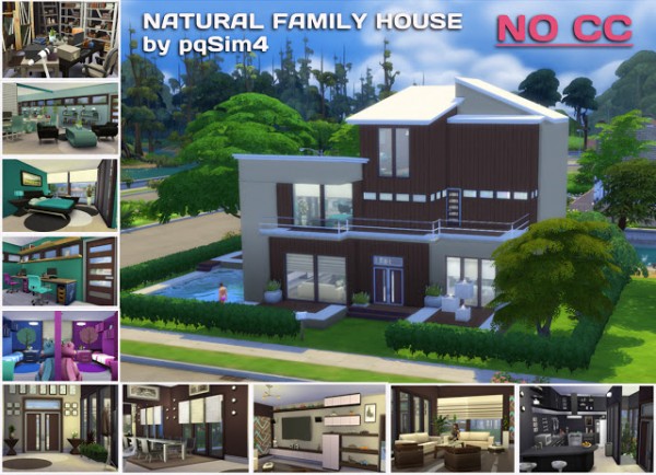  PQSims4: Natural Family House