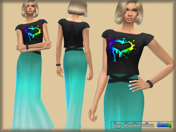 The Sims Resource: Dress Blots by Bukovka