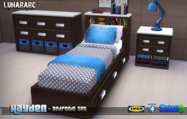  Lunararc Sims: Hayden Bedroom Set