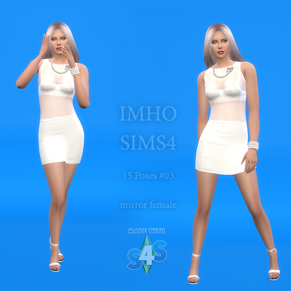 IMHO Sims 4: 15 Poses