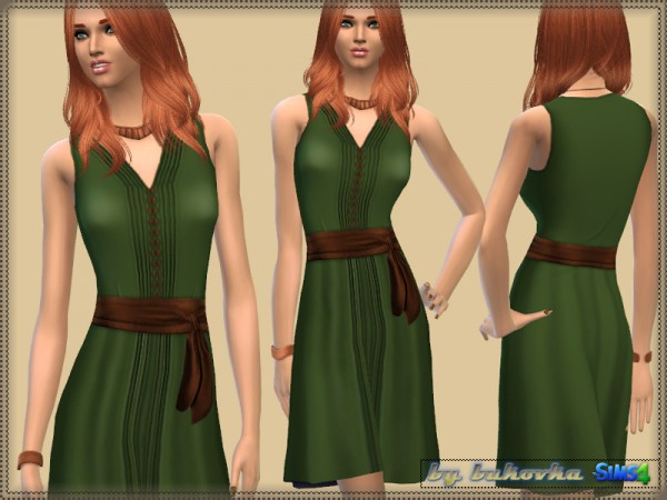  The Sims Resource: Dress Satin Belt by Bukovka