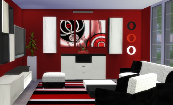  PQSims4: Eva Living Room