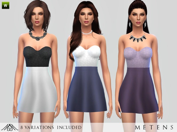 The Sims Resource: Fairytale   Dress by Metens