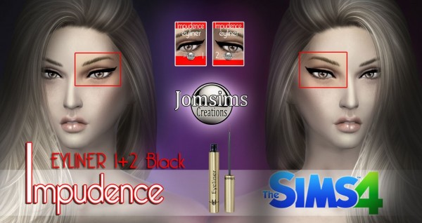 Jom Sims Creations: New eyliners + Ombres