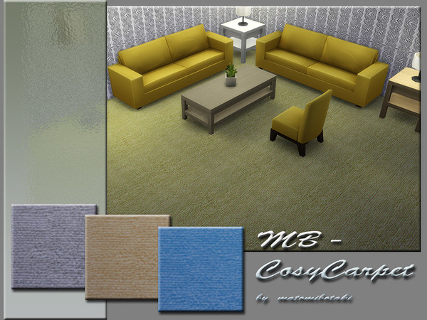  The Sims Resource: MB Cosy Carpet by Evi