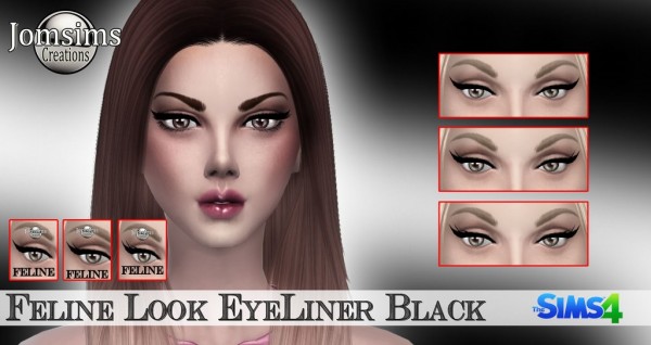 Jom Sims Creations: New eyliners + Ombres
