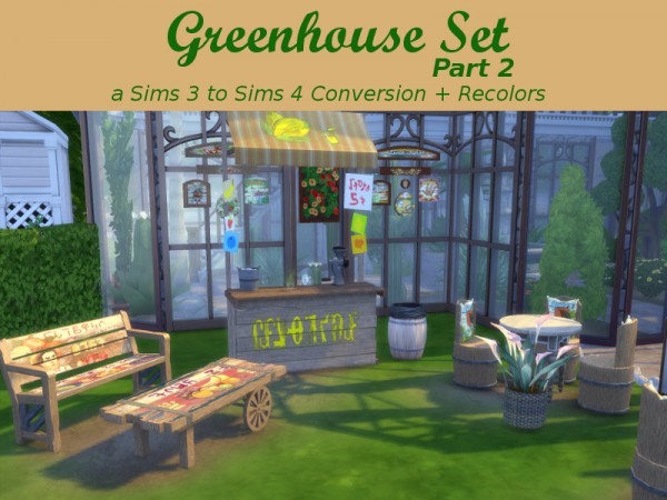  Leander Belgraves: Greenhouse Set   Part 2