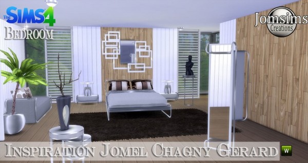 Jom Sims Creations: Inspiration Jomel Chagny Gerard bedroom