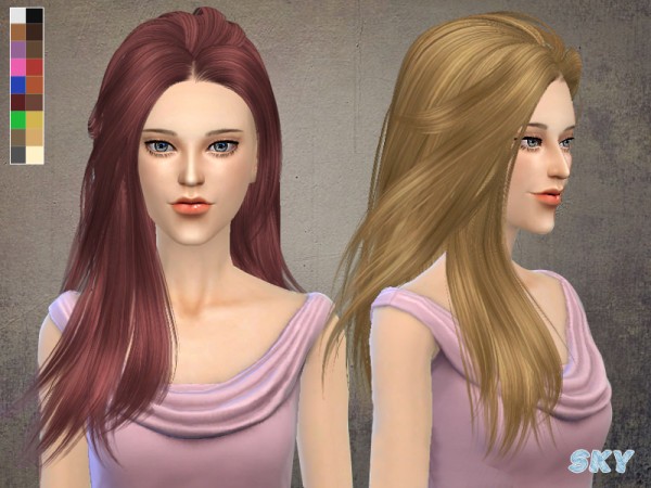  The Sims Resource: Skysims Hairstyle mm215