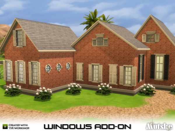  The Sims Resource: Window Add on by Mutske