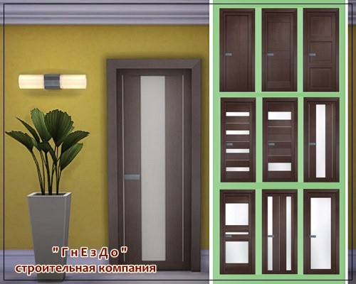  Sims 3 by Mulena: Vivo Porte doors