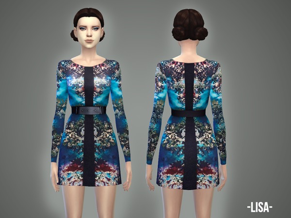 The Sims Resource: Lisa   dress by April
