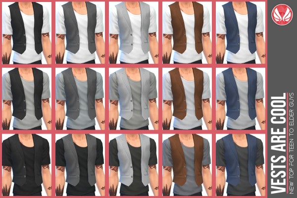  Simsational designs: Vests are Cool