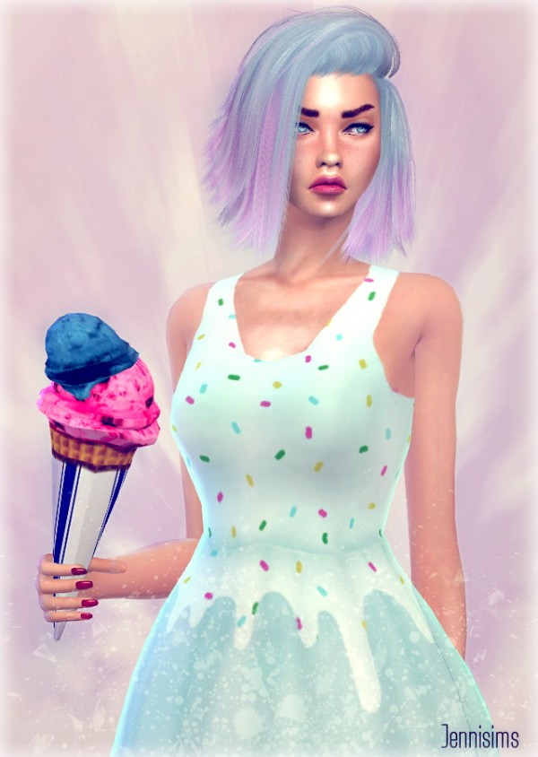  Jenni Sims: Sets of Accessory Hand Ice Cream Lollipop
