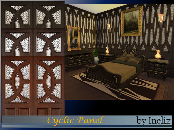  The Sims Resource: Cyclic Panel by Ineliz
