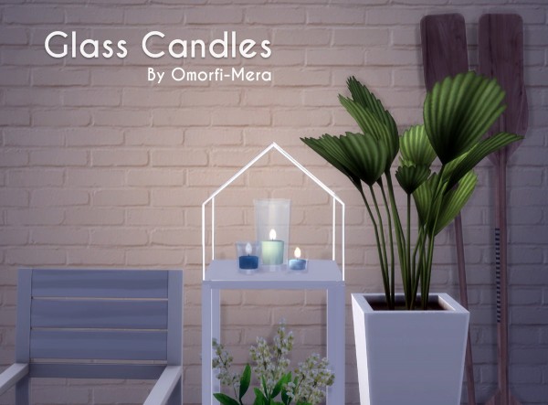  Saudade Sims: Glass Candles