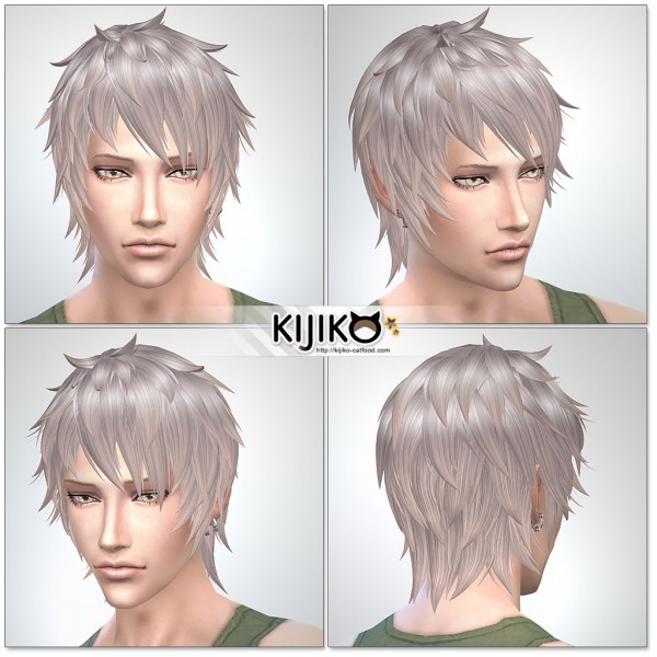  Kijiko: Shaggy Short hairstyle for male