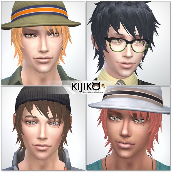  Kijiko: Shaggy Short hairstyle for male