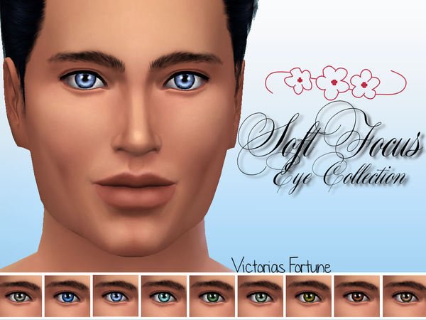  The Sims Resource: Victorias Fortune Soft Focus Eye Collection by fortunecookie1