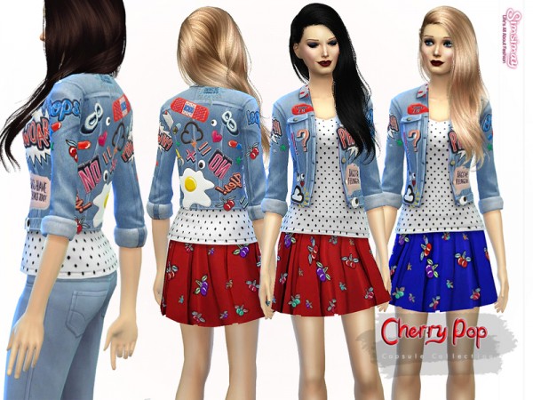  The Sims Resource: Cherry Pop Capsule Collection I by Simsimay