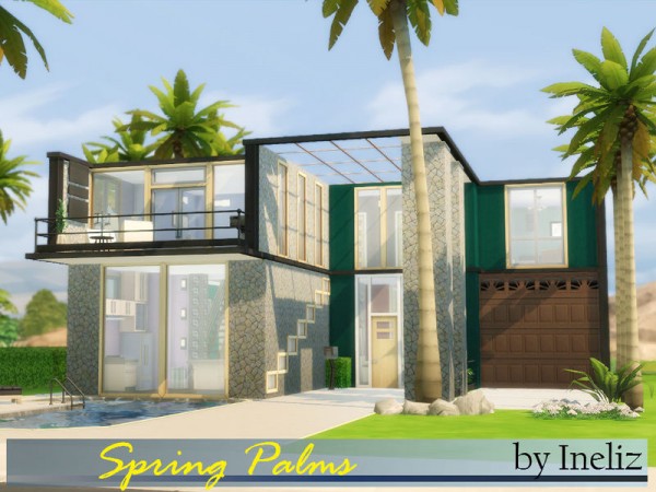  The Sims Resource: Spring Palms by Ineliz