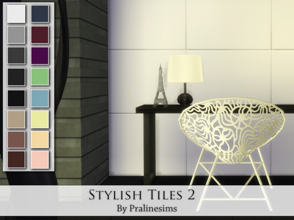  The Sims Resource: Stylish Tiles 2 by Praline Sims