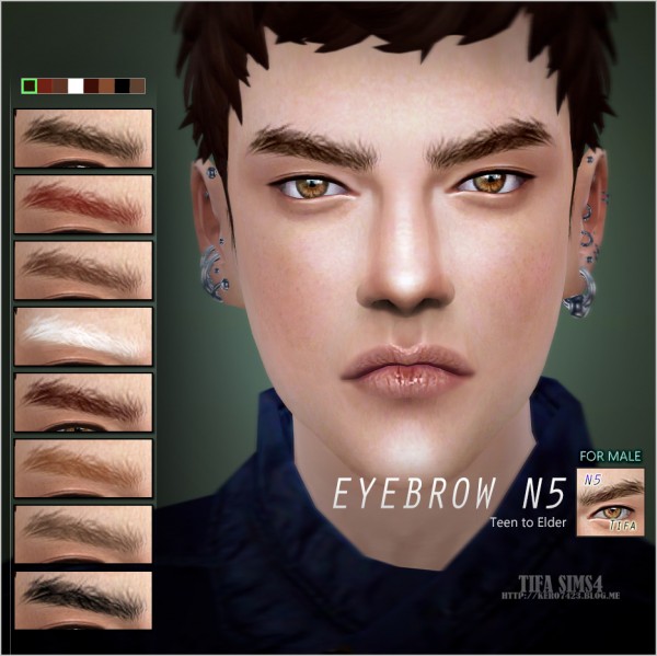  Tifa Sims: Eyebrow N5