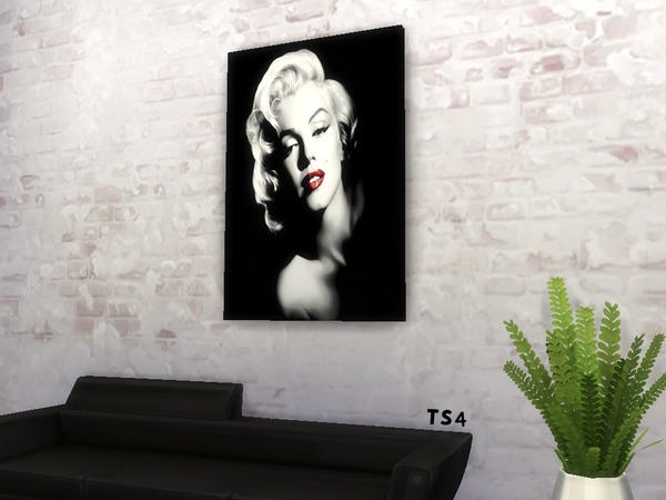  Sims Fans: Marilyn Monroe Canvas Art by Melinda