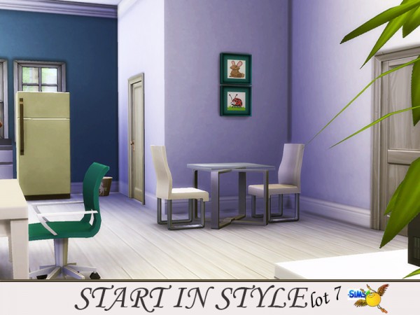  The Sims Resource: Start in Style lot 7 by Evi