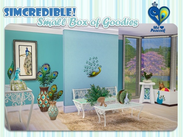  The Sims Resource: We love peacock box by SImcredible