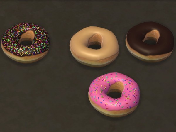  Sims Fans: Donuts decor by Kresten 22