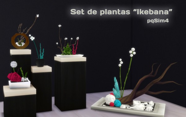  PQSims4: Ikebana plant