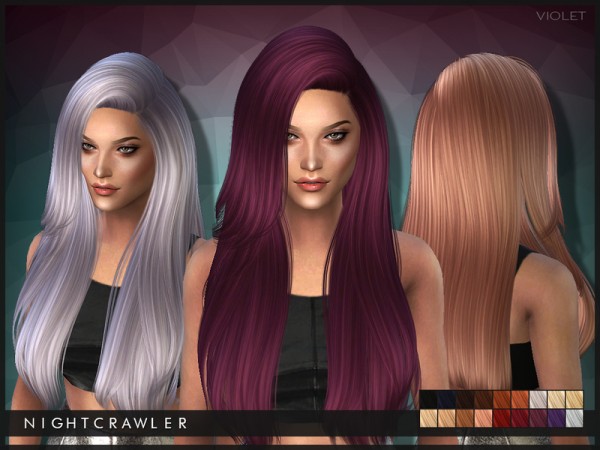  The Sims Resource: Nightcrawler Violet