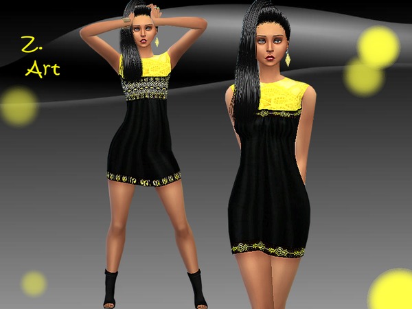  The Sims Resource: Yellow Move by Zuckerschnute20