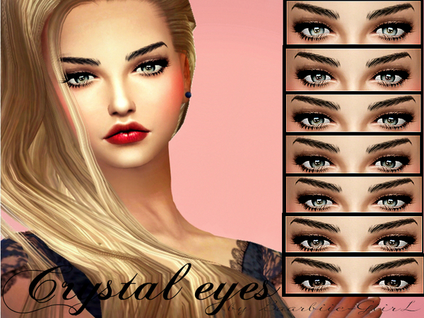  The Sims Resource: Crystal Eyes by Baarbiie GiirL