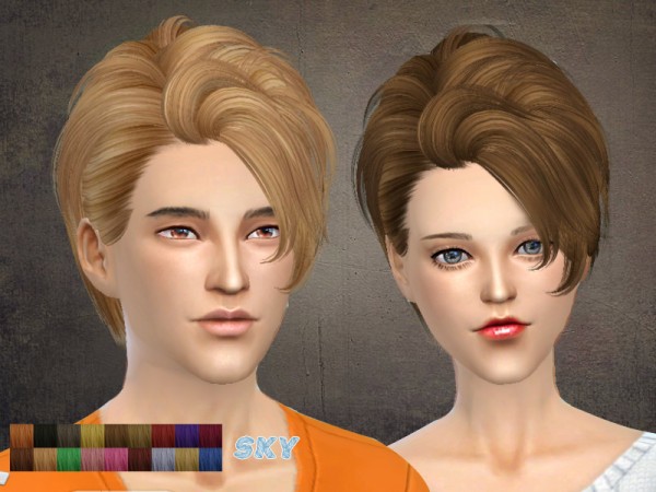 The Sims Resource: Skysims hair 121