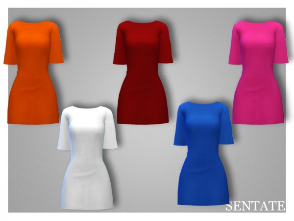  The Sims Resource: Tilly Dress by Sentate