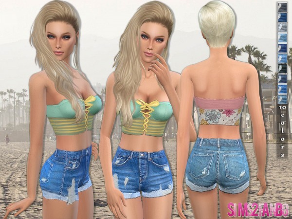  The Sims Resource: 52   Denim shorts by SIms2fanbg