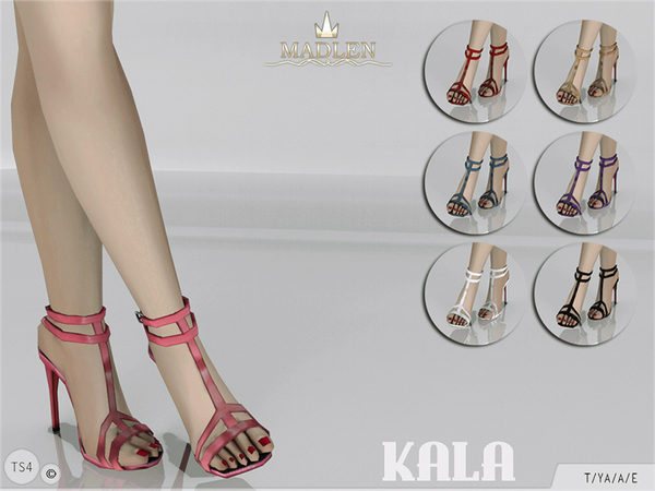  The Sims Resource: Madlen Kala Sandals by MJ95