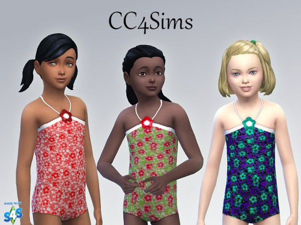  CC4Sims: Girls swimsuits