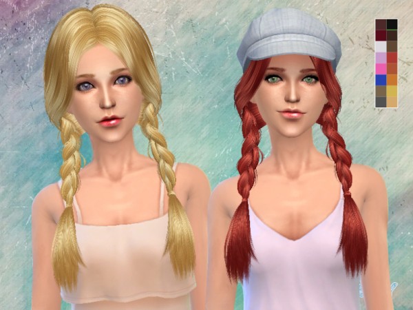  The Sims Resource: Skysims hair k129
