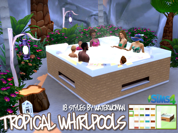  Akisima Sims Blog: Tropical Whirlpools