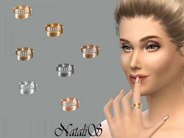  The Sims Resource: NataliS Wide spring open ring