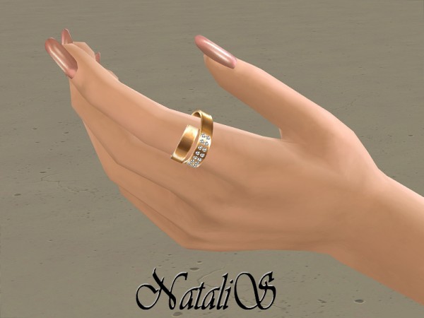  The Sims Resource: NataliS Wide spring open ring