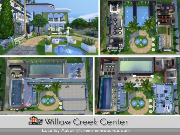 The Sims Resource: Willow Creek Center by Autaki