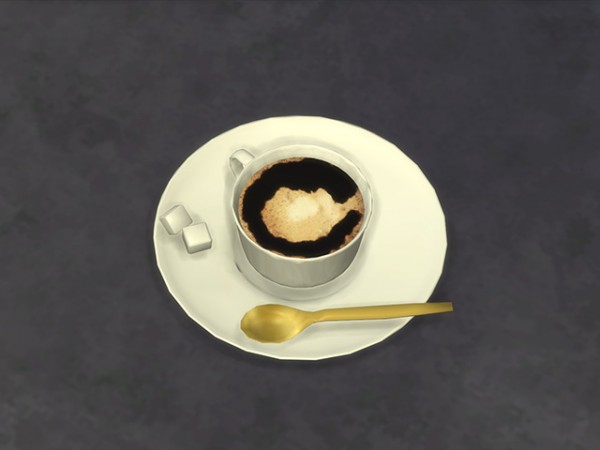  Sims Fans: Coffee Machine    Coffee Cup by Kresten22