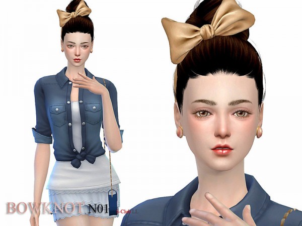  The Sims Resource: Bowknot 01 by S club